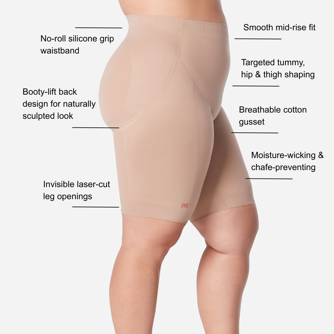 Ruby Ribbon® On Waist Lifting Shaping Short