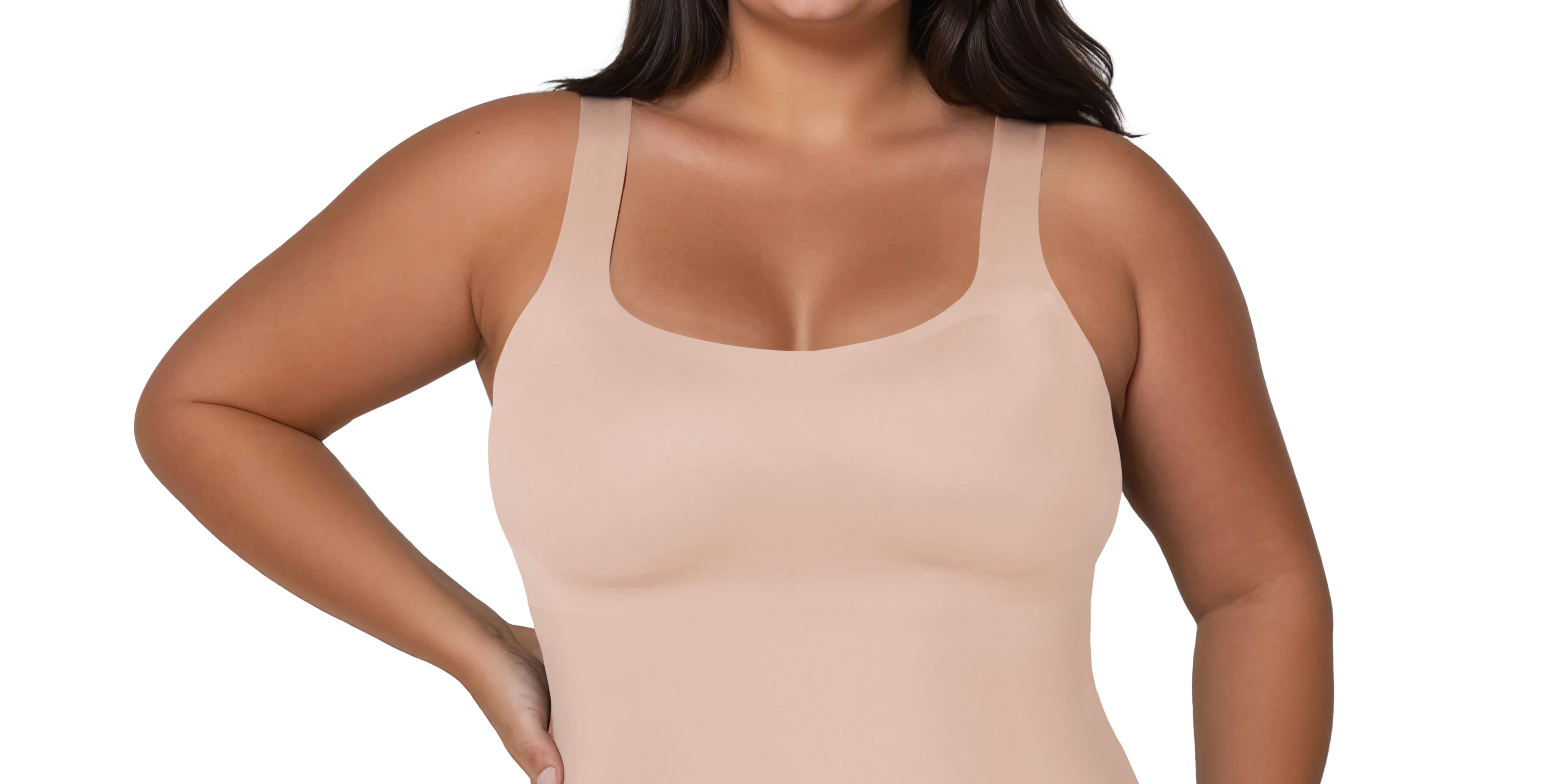 Ruby Ribbon® Sleek Shape T-Shirt Tank